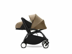 Stokke YOYO³ Kinderwagen Compleet met 0+ Newborn Pack Toffee – Black Frame