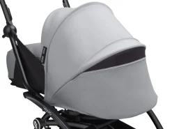 Stokke YOYO³ Kinderwagen Compleet met 0+ Newborn Pack Stone – Black Frame