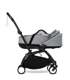 Stokke YOYO³ Kinderwagen Compleet met 0+ Newborn Pack Stone – Black Frame