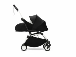 Stokke YOYO³ Kinderwagen Compleet met 0+ Newborn Pack Black – White Frame