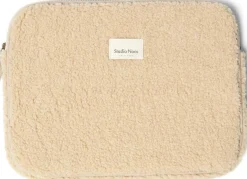 Studio Noos Laptop Sleeve Teddy Ecru 13 inch