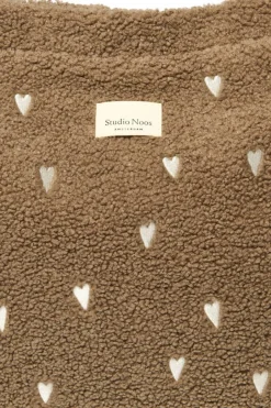 Studio Noos Luiertas Teddy Hearts Brown