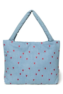 Studio Noos Mom Bag Denim Hearts