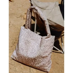 Studio Noos Mom Bag Puffy Leopard Beige