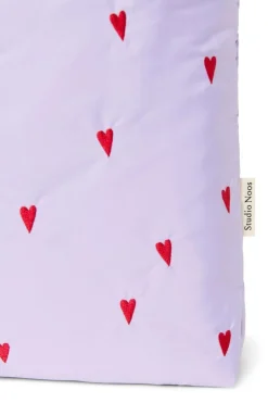 Studio Noos Mom Bag Puffy Purple Hearts