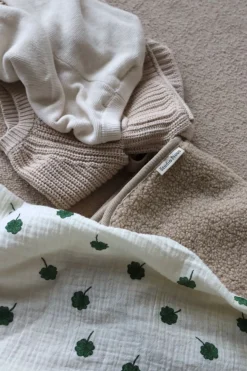Studio Noos Swaddle White Clover 120 x 120