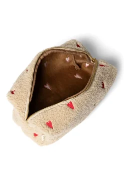 Studio Noos Toilettas Teddy Hearts Ecru