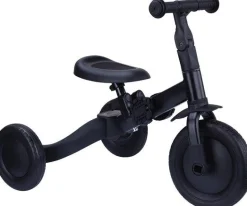 Topmark 4-in-1 Driewieler / Loopfiets Kaya Zwart