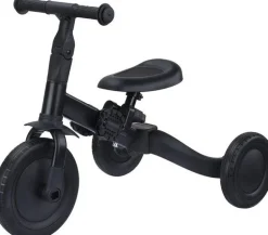 Topmark 4-in-1 Driewieler / Loopfiets Kaya Zwart