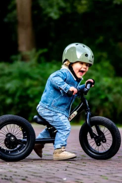 Trybike Steel 2-in-1 Loopfiets All Black (mat zwart)