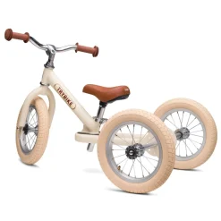 Trybike Steel 2-in-1 Loopfiets Cream (mat crème)