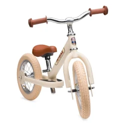 Trybike Steel Loopfiets Cream (mat crème)