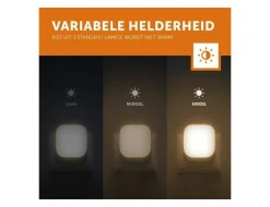 Zazu Led Nachtlampje White